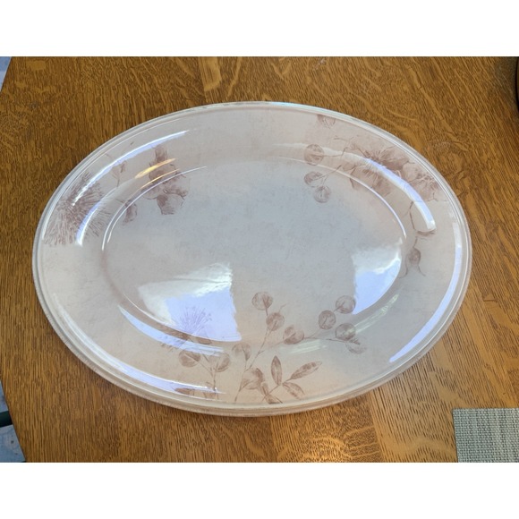 Lenox Other - Lenox Pink Thistle 16" Platter Dimension Everyday MINT